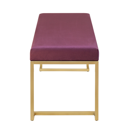 Банкетка OMEGA, золотая, Marsala, 110*40*45 фото 3