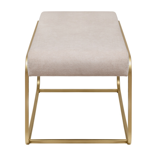 Банкетка SIENA, золотая, CHAMPAGNE, 108*42*44 фото 6