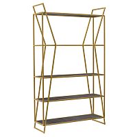 Стеллаж OSLO, золотой, керамика Antracite
