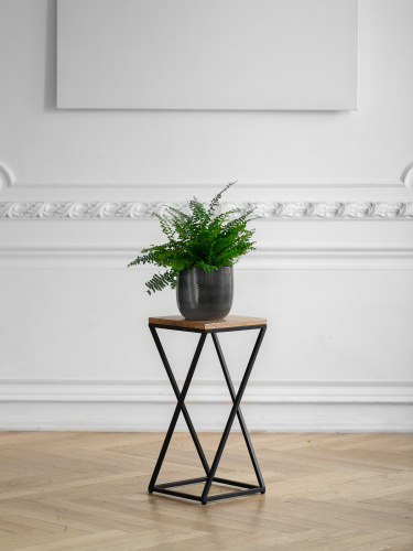 Столик для цветов Loft 60, черный