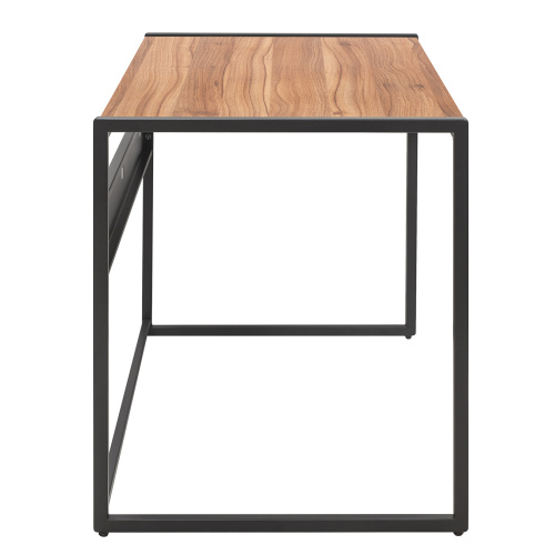 Стол письменный Rimini, черный, ЛДСП Орех, 120*65*75 фото 12