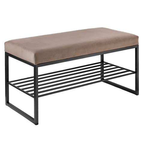 Банкетка RUBY MINI, черный, Mocco, 85*40*45 фото 7