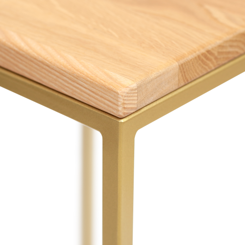 Столик для цветов TORI 100, золотой фото 11