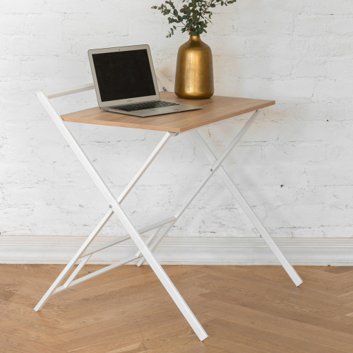 Стол складной компьютерный 60 см, дуб бардолино фото 2