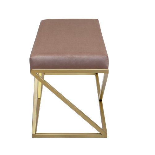 Банкетка ZUMA, золотая, Mocco, 110*40*45 фото 5