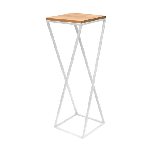 Столик для цветов Loft 100, белый