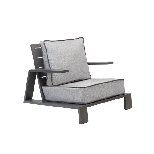 Набор садовой мебели KORFU / 3 предмета: 2 кресла, столик / серый (S2) фото 16