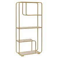 Стеллаж SIENA, золотой, керамика Ivory