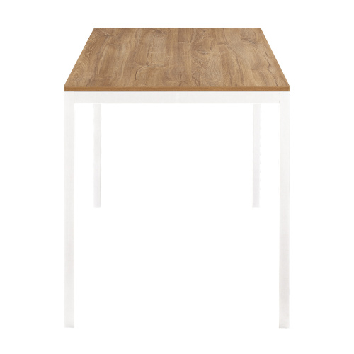Стол обеденный SMART 1200, белый, ЛДСП Дуб Канзас, 120*65*75 фото 3