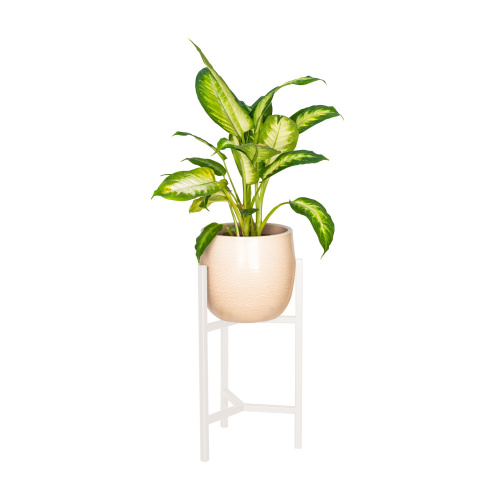 Подставка для цветов Trinity 40, белая фото 9