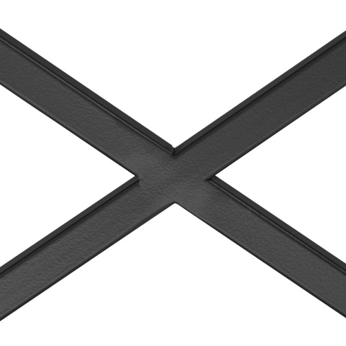 Стеллаж KARIN, черный, стекло фото 4