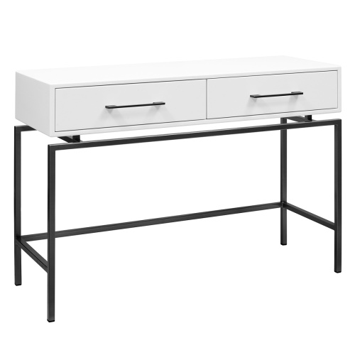 Консоль KARIN, черная, МДФ SNOW WHITE фото 5