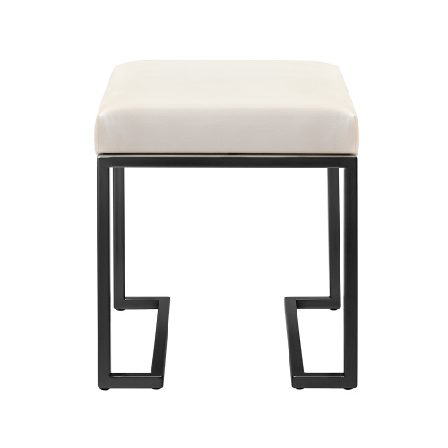 Пуф OMEGA, черный, Слоновая кость фото 8