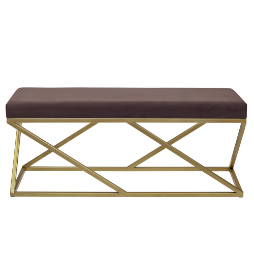 Банкетка ZUMA, золотая, Kashtan, 110*40*45