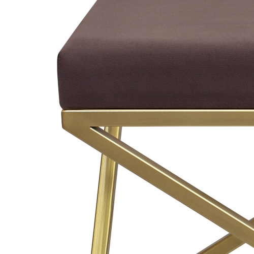 Банкетка ZUMA, золотая, Kashtan, 110*40*45 фото 4