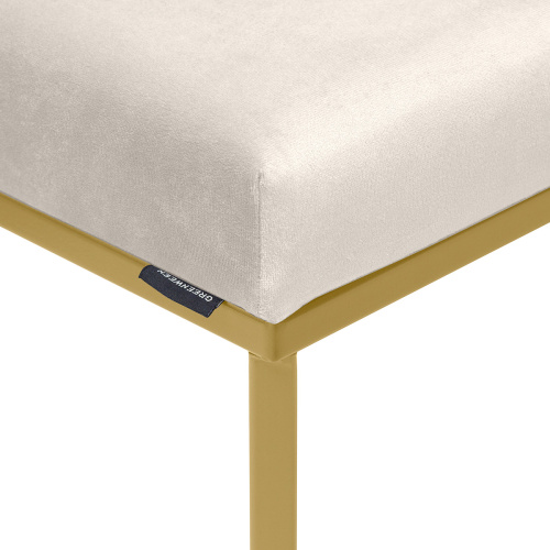 Пуф CRUZ, золотой, Ivory, 40*40*47 фото 8