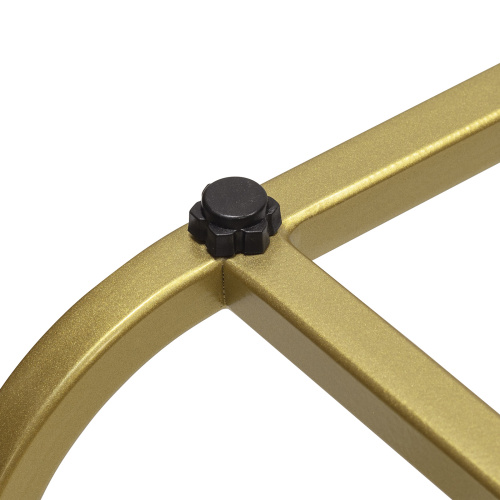 Консоль SIENA, золотая, бронзовое стекло фото 7