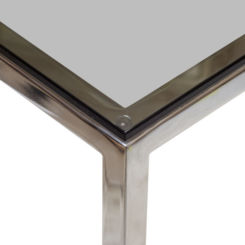 Консоль TORI, н/ж сталь, столешница стекло фото 10