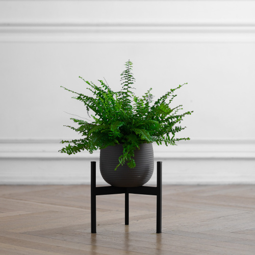 Подставка для цветов Trinity 25, черная