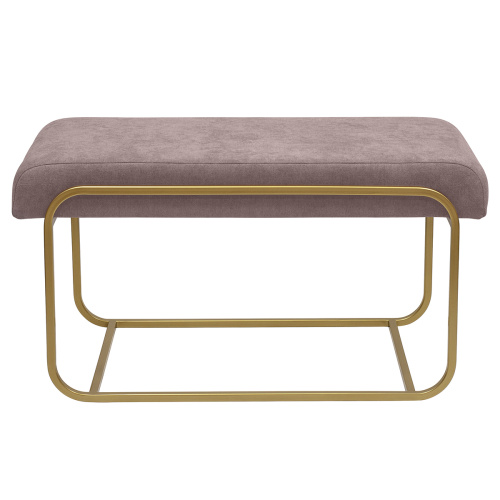 Банкетка SIENA MINI, золотая, CLAY, 81*42*44