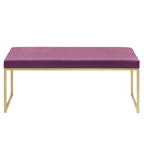 Банкетка ALBA, золотая, Marsala, 110*40*45