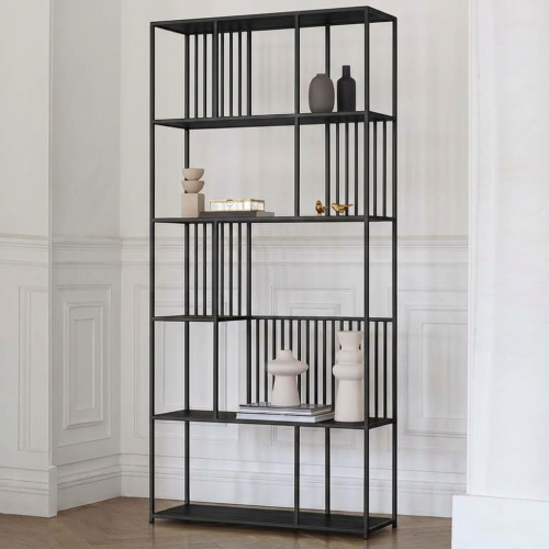 Стеллаж SOHO, черный, ЛДСП Черный Лес фото 6