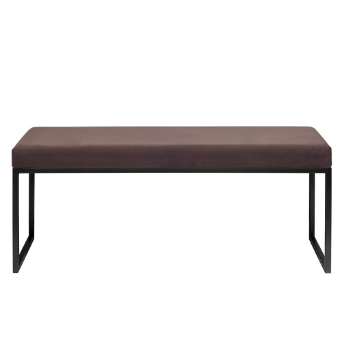 Банкетка ALBA, черная, Kashtan, 110*40*45