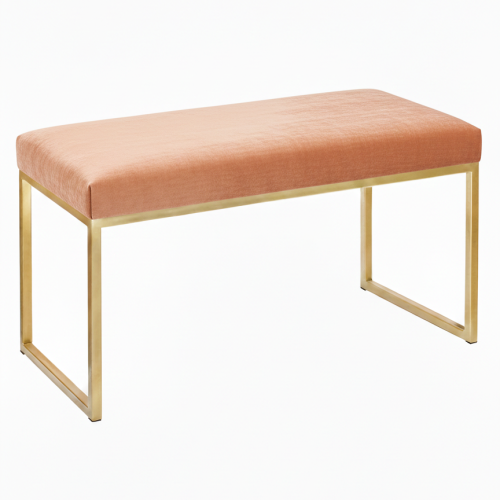 Банкетка ALBA MINI, золотая, Salmon фото 2