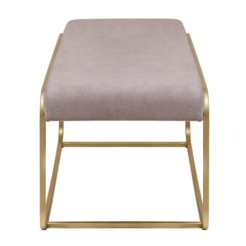 Банкетка SIENA, золотая, CLAY, 108*42*44 фото 6