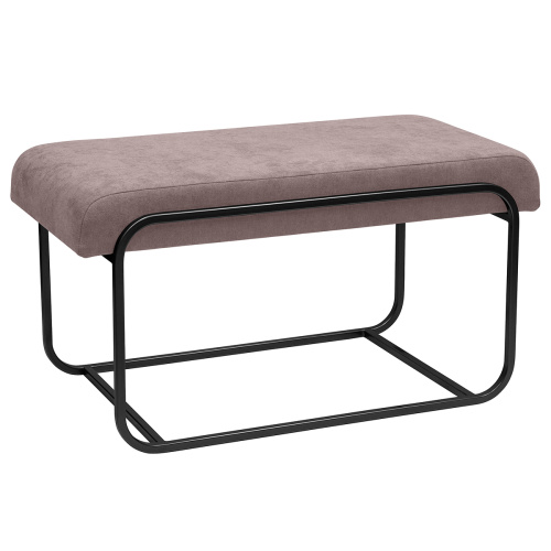 Банкетка SIENA MINI, черная, CLAY, 81*42*44 фото 2