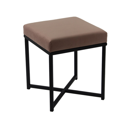 Пуф CRUZ, черный, Mocco, 40*40*47 фото 6