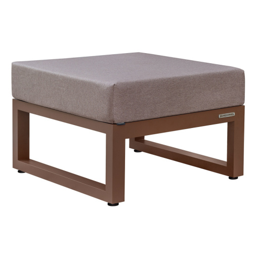 Набор садовой мебели CAPRI / 3 предмета: диван, столик, пуф / коричневый (S3C) фото 21