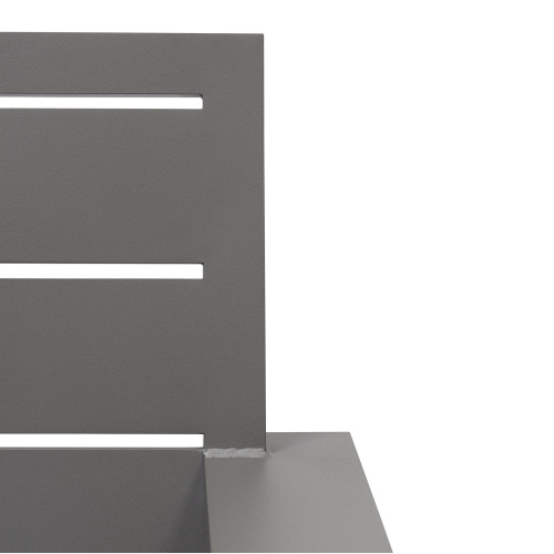 Набор садовой мебели KORFU / 3 предмета: 2 кресла, столик / серый (S2) фото 23