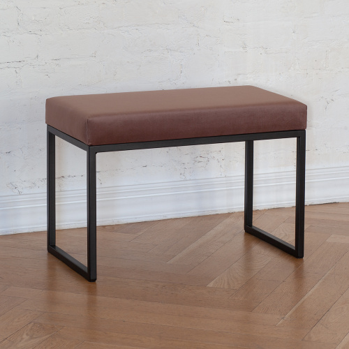 Банкетка ALBA SMART, черная, Mocco, 65*35*45 фото 2