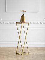 Столик для цветов Loft 100, золотой
