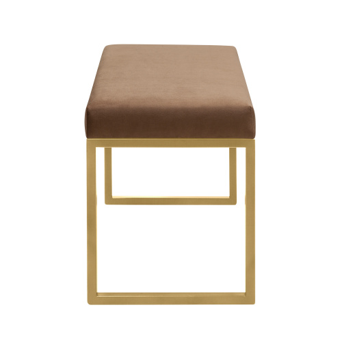 Банкетка ALBA SMART, золотая, Mocco, 65*35*45 фото 6
