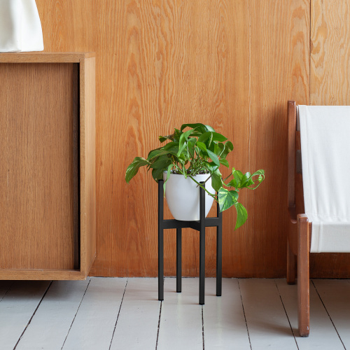 Подставка для цветов Oxalis 40, черная