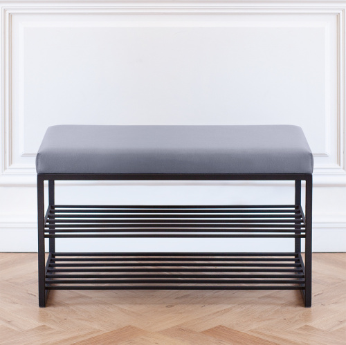 Обувница GARDA, черный, Light Blue, 85*40*52 фото 2