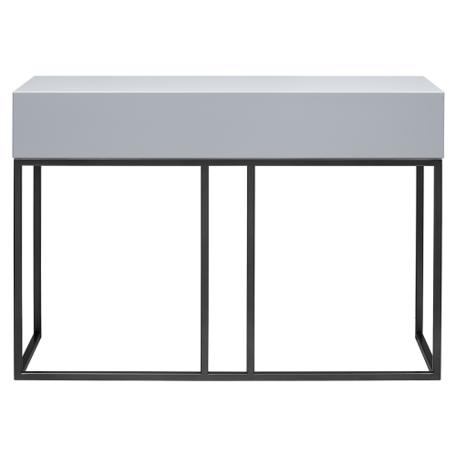 Консоль VERONA, черная, МДФ Pearl Grey, 112*40*78 фото 7