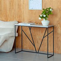 Консоль EVA, черная, ЛДСП Аренария