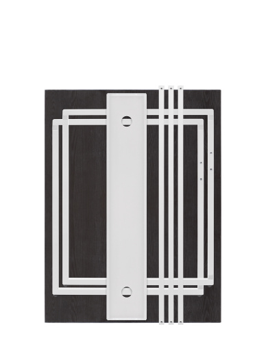Стол письменный модульный Rimini, 900х650х750, белый, ЛДСП Черный фото 7