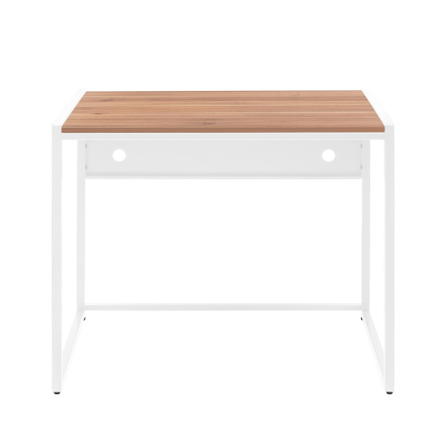 Стол письменный Rimini, белый, ЛДСП Орех, 90*65*75 фото 11