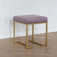 Пуф OMEGA, золотой, Dusty Pink