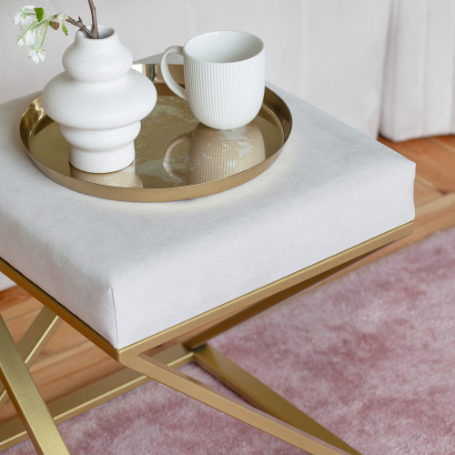 Пуф Chelsea, золотой, Ivory фото 8