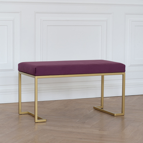 Банкетка OMEGA MINI, золотая, Marsala, 85*40*45 фото 2