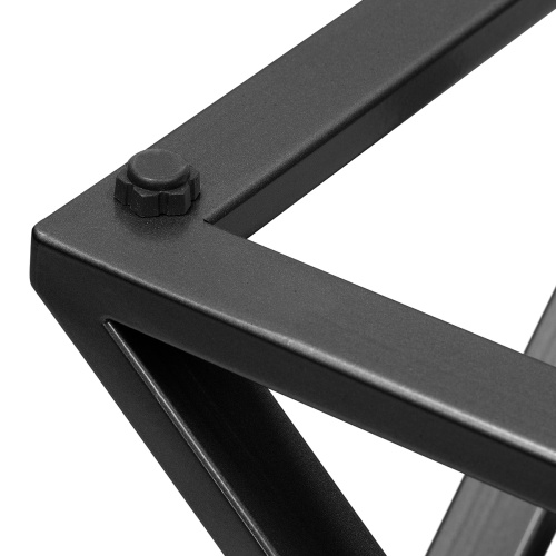 Пуф Chelsea, черный, Light Blue, 40*40*45 фото 10