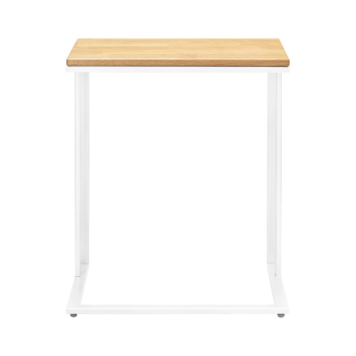 Столик кофейный приставной, белый 550 фото 3