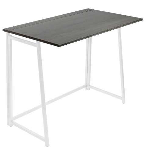 Стол складной SKANDI белый/дуб графит фото 7