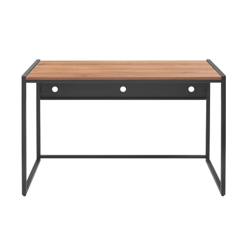 Стол письменный Rimini, черный, ЛДСП Орех, 120*65*75 фото 11