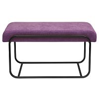 Банкетка SIENA MINI, черный каркас, обивка микрошенилл, 810х420х440